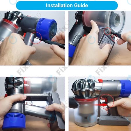 Dyson V7 - Baterija 968670-02, 968670-03 Li-Ion 21.6V 2500mAh HQ