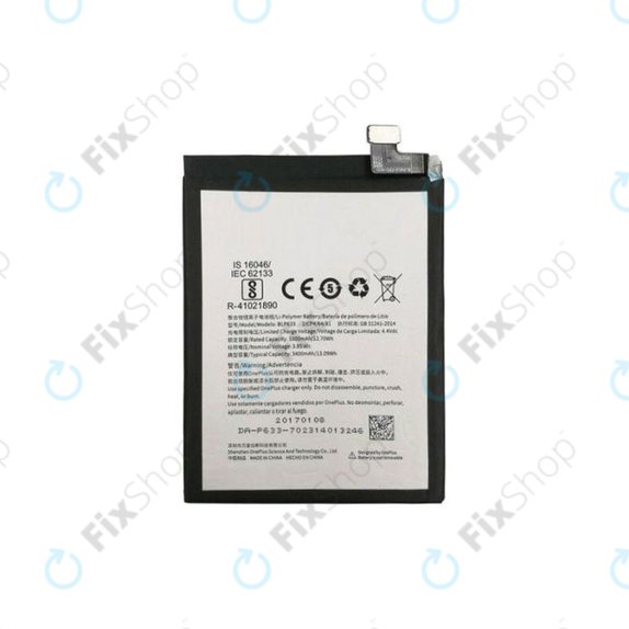 OnePlus 3T - Baterija BLP633 3400mAh