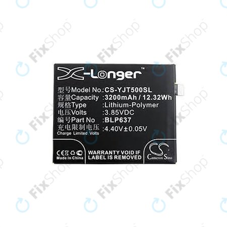 OnePlus 5, 5T - Baterija BLP637 3200mAh HQ