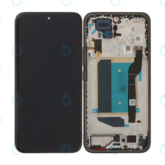 Zaslon OLED za Xiaomi Redmi Note 15 Pro+ 5G, Steklo na dotik z okvirjem