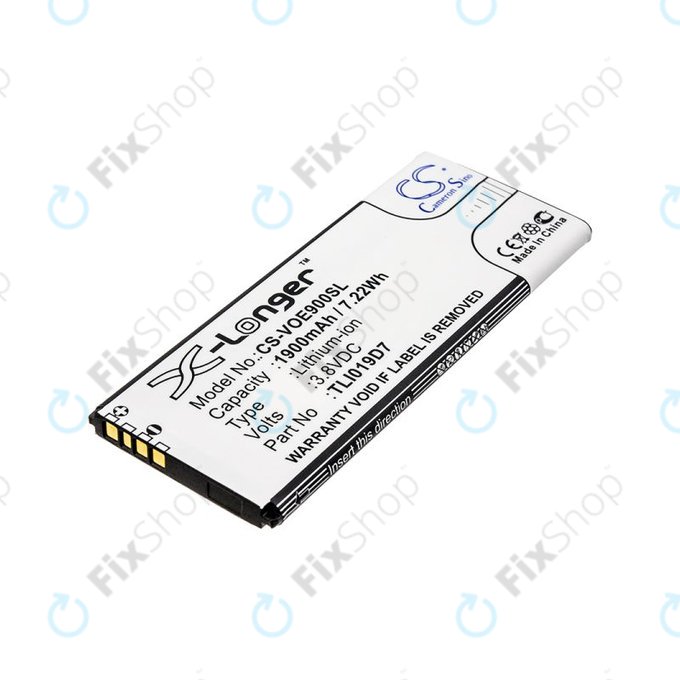 Baterija za Alcatel 1 Dual Sim, TCL 5033, Vodafone VFD, Telstra, 1900mAh, Li-Ion, 3.8V, TLI019D7, HQ
