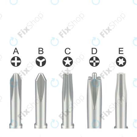 QianLi Mega-iDea 2D iFlying - set izvijačev 5v1
