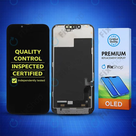 Apple iPhone 13 - LCD zaslon + steklo na dotik + okvir Hard OLED FixPremium