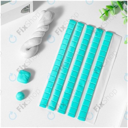 Plastična zmes za čiščenje telefonov in slušalk (6 trakov)