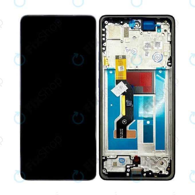 Zaslon za Motorola Moto G86 5G, Steklo na dotik z okvirjem, Spellbound, 5D68C30474, Genuine Service Pack