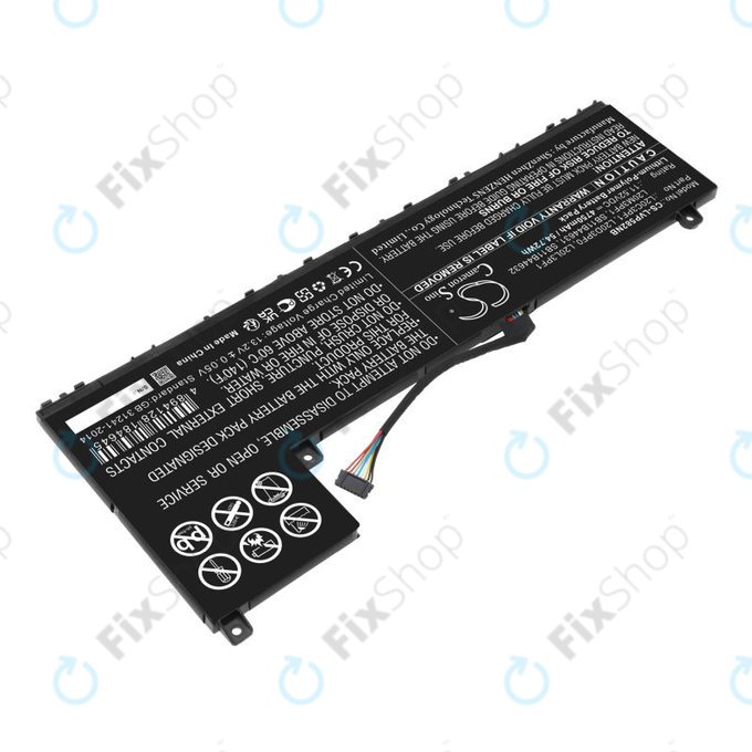 Baterija za Lenovo IdeaPad 5 Pro 14ITL6, 4750mAh, Li-Pol, 11.52V, L20C3PF1, HQ