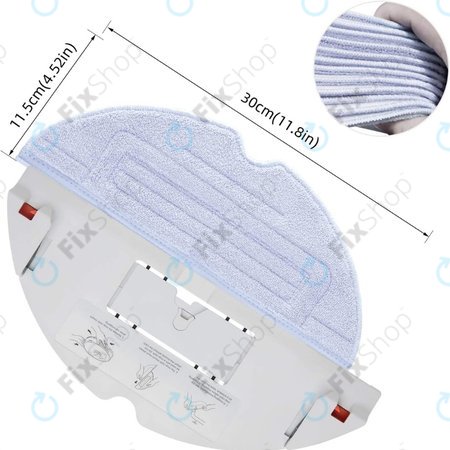 Xiaomi Roborock S7, S7+, S7 MaxV, S7 MaxV Ultra, S7 Pro Ultra, S8, S8+, T7S Plus - Krpa za brisanje (mikrovlakna)