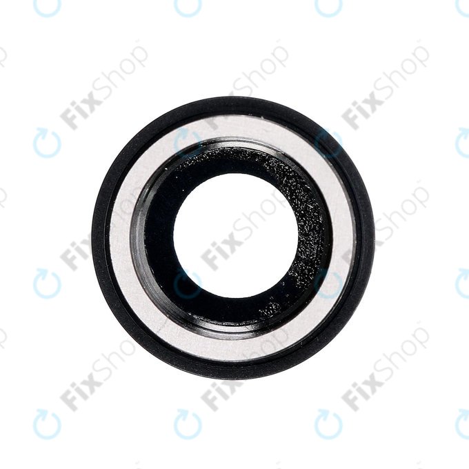 Apple iPhone XR - Steklo kamere z okvirjem (Black)