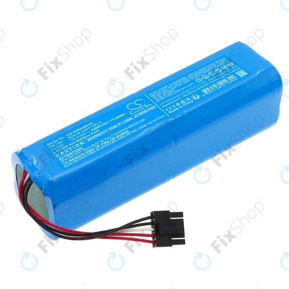 Xiaomi Dreame Bot X30 Ultra, X40 Ultra, X40 Pro Ultra, L30 Ultra, D10s Plus - Baterija R2416-4S2P-HPLS 14.4V Li-Ion 5200mAh HQ
