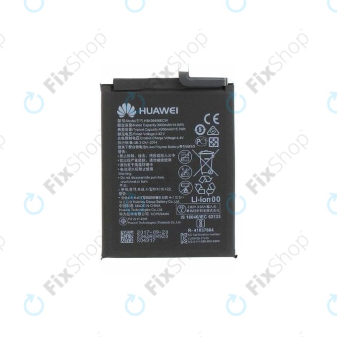 Huawei Mate 10 Pro BLA-L29, P20 Pro, Mate 10, View 20, Mate 20, Honor 20 Pro - Baterija HB436486ECW 4000mAh - 24022342, 24022827 Genuine Service Pack
