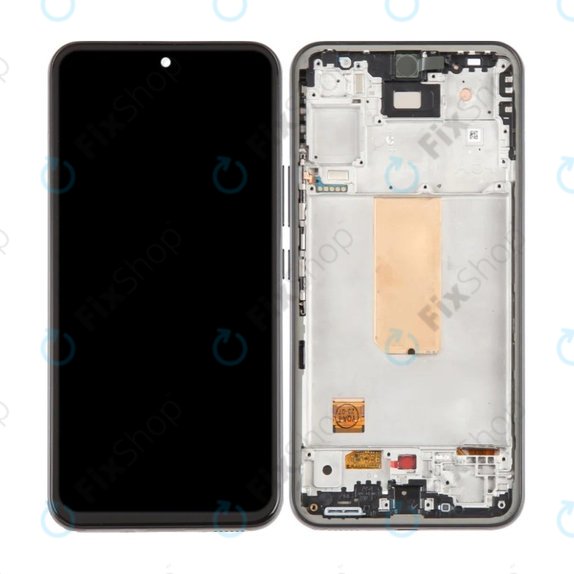 Samsung Galaxy A54 5G A546B - LCD zaslon + steklo na dotik + okvir (Black) OLED