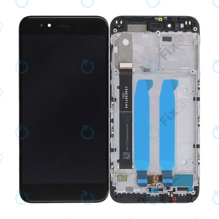 Xiaomi Mi A1(5x) - LCD zaslon + steklo na dotik + okvir (Black) - 5606100060B6 Genuine Service Pack