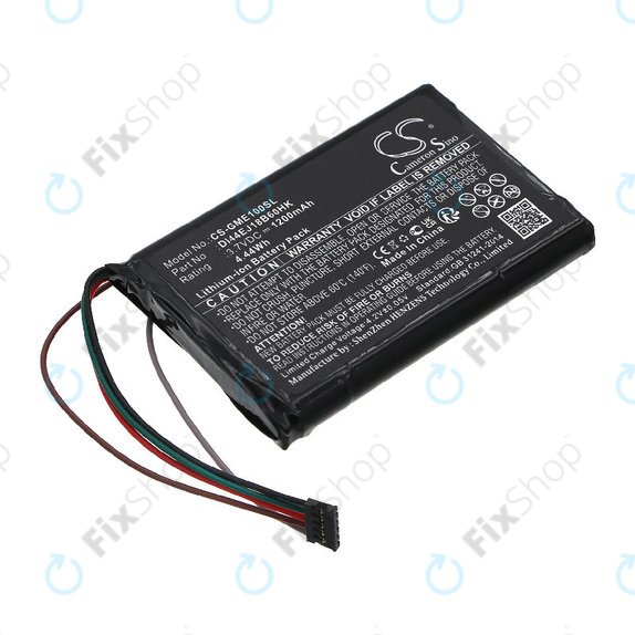Baterija za Garmin Edge 1000, Explore, 1200mAh, Li-ion, 3.7V, DI44EJ18B60HK, HQ