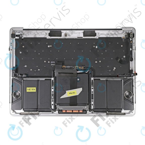 Apple MacBook Pro 13" A1706 (Late 2016 - Mid 2017) - Tipkovnica z zgornjim okvirjem + tipkovnica US + mikrofon + Trackpad + zvočniki (Silver)