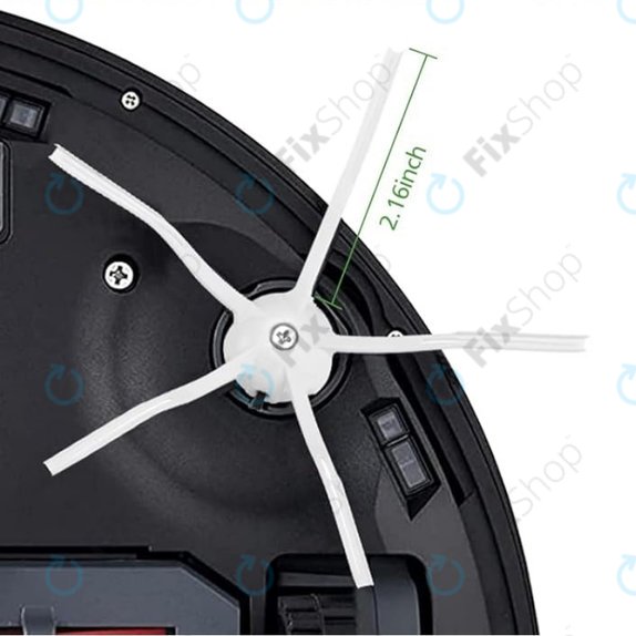 Komplet nadomestnih delov za Xiaomi Roborock Q7+, Q7 Max, Q7 Max+ (2x Glavna krtača, 4x Filter, 4x Stranska krtača – bela)