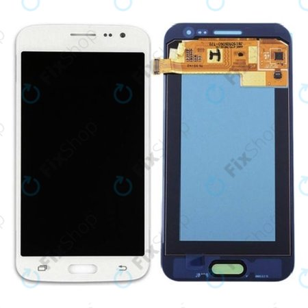 Samsung Galaxy J2 Duos - LCD zaslon + steklo na dotik (White) - GH97-17940A Genuine Service Pack