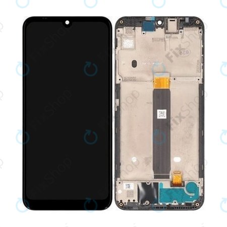 Motorola Moto E6 Plus - LCD zaslon + steklo na dotik + okvir - 5D68C14961 Genuine Service Pack