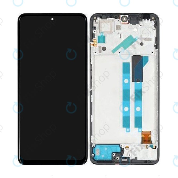 Xiaomi Redmi Note 11 Pro 4G, 5G - LCD zaslon + steklo na dotik + okvir (Graphite Gray) - 5600010K6S00, 5600010K6T00 Genuine Service Pack