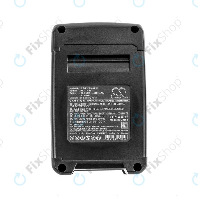 Einhell 18V - Baterija 45.114.36 Li-Ion 18.0V 4000mAH HQ