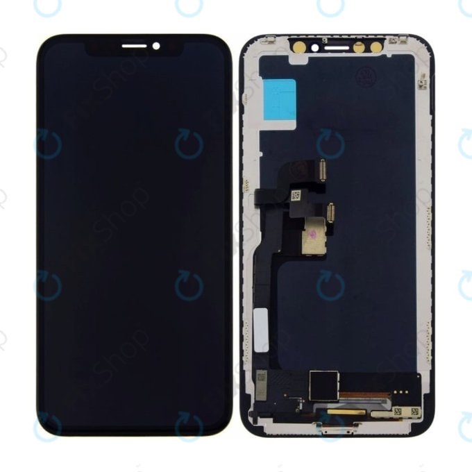 Apple iPhone X - LCD zaslon + steklo na dotik + okvir In-Cell FixPremium