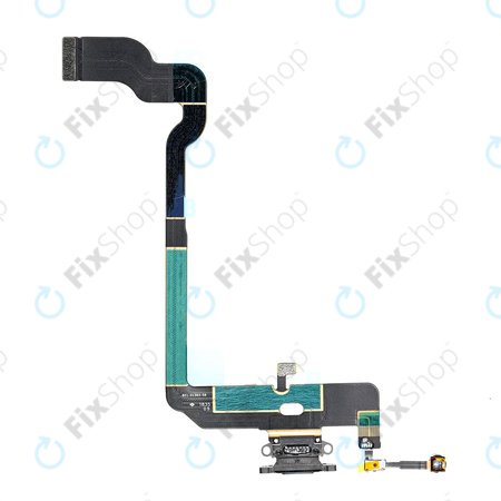 Apple iPhone XS - Priključek za polnjenje + Flex kabel (Space Gray)