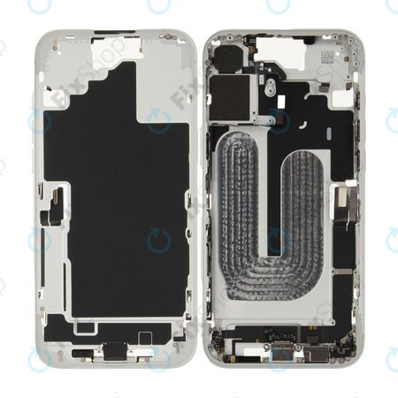 Srednji okvir z baterijo za iPhone 16 Plus | White | ZD076-00685 | Genuine Apple