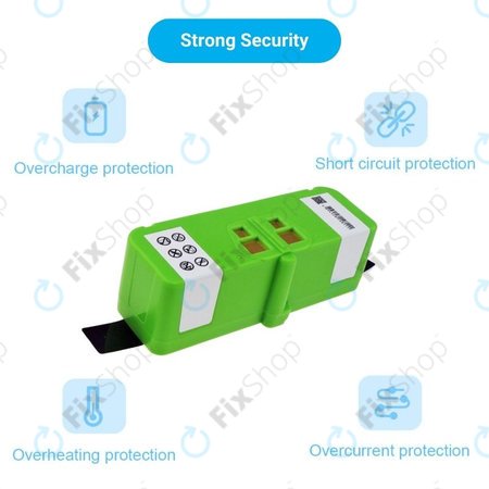 iRobot Roomba 600, 800, 900-series - Baterija 4502233, 4374392, 2130LI Li-Ion 14.4V 5200mAh HQ