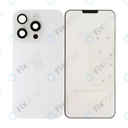 Steklo zadnjega ohišja za iPhone 16 Pro | White Titanium | 661-42723 | Genuine Apple