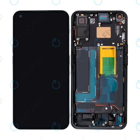 Nothing Phone (1) - LCD zaslon + steklo na dotik + okvir (Black) OLED