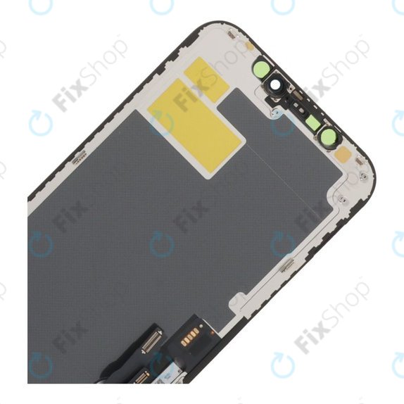 Zaslon Soft OLED za iPhone 12, 12 Pro, Steklo na dotik z okvirjem, DIAGNOSTIC