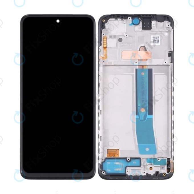 Xiaomi Redmi Note 11, Poco M4 Pro 4G - LCD zaslon + steklo na dotik + okvir (Black) OLED