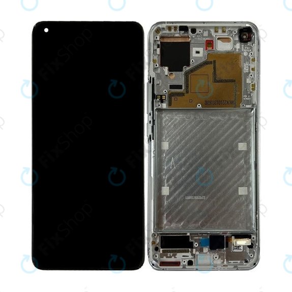 Xiaomi Mi 11 M2011K2G - LCD zaslon + steklo na dotik + okvir (Cloud White) OLED