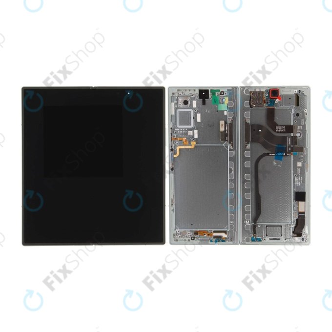 Samsung Galaxy Z Fold 7 F966B - LCD zaslon + steklo na dotik + okvir (Mint) OLED