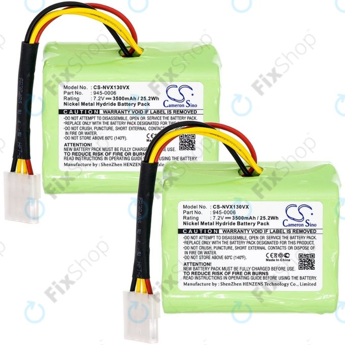 Vorwerk Kobold VX100 - Baterijski Paket 945-0006 Ni-MH 7.2V 3500mAh HQ