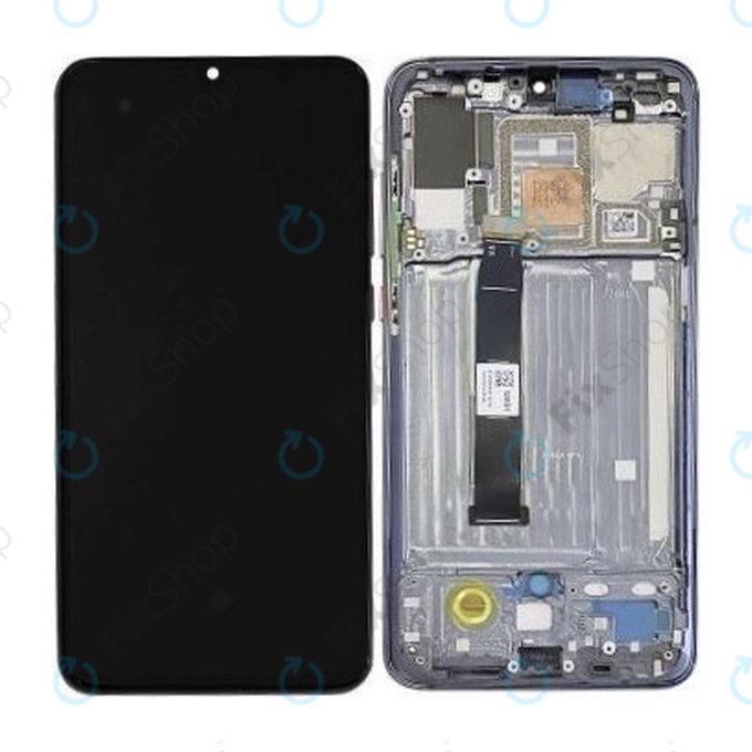 Xiaomi Mi 9 Pro 5G - LCD zaslon + steklo na dotik + okvir (Titanium Black) - 5600030F1X00 Genuine Service Pack