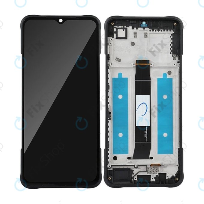 Umidigi G5 Mecha - LCD zaslon + steklo na dotik + okvir (Black) TFT