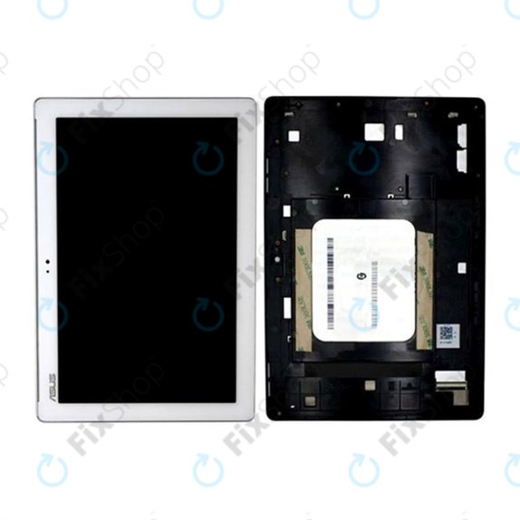 Asus ZenPad 10 Z300C, Z300CT, Z300CX, ZD300C - LCD zaslon + steklo na dotik + okvir (White)