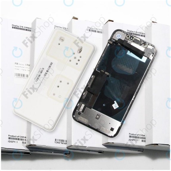 Apple iPhone 11 Pro Max - LCD zaslon + steklo na dotik + okvir - 661-14099 Genuine Service Pack