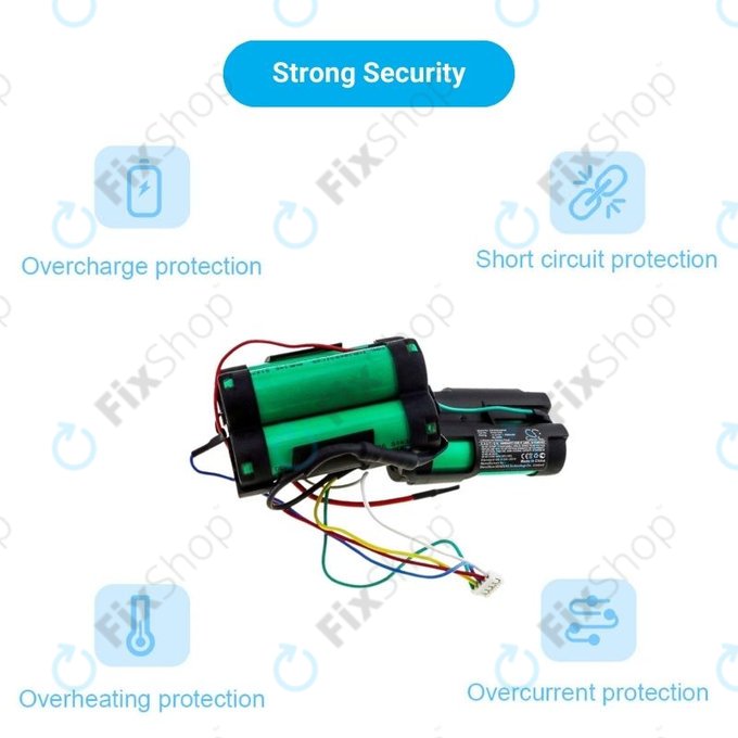 Philips PowerPro Duo, PowerPro Aqua - Baterija 5ICR19/65 Li-Ion 18.5V 2500mAh HQ