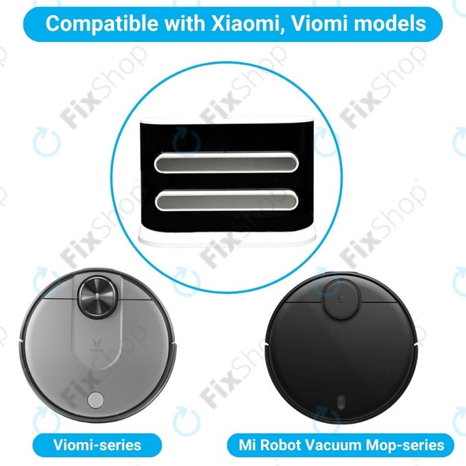 Xiaomi Viomi V2, V2 Pro, V3, SE, Mi Robot Vacuum Mop-series - polnilna postaja (Bela)