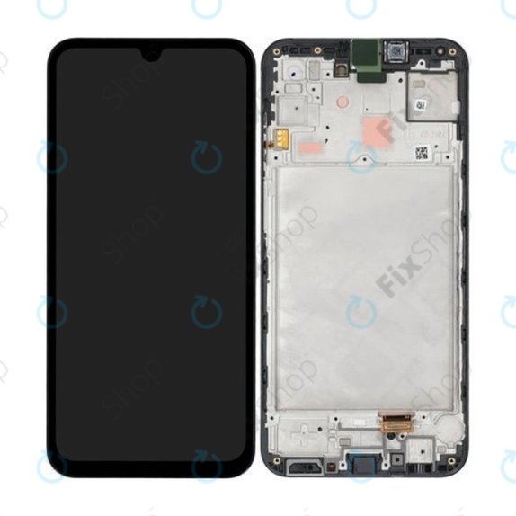 Samsung Galaxy A15 4G, A15 5G A156B - LCD zaslon + steklo na dotik + okvir (Black) TFT