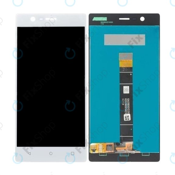 Nokia 3 - LCD zaslon + steklo na dotik (White) TFT