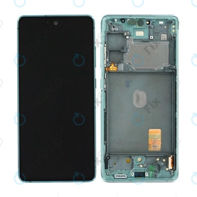 Samsung Galaxy S20 FE G780F - LCD zaslon + steklo na dotik + okvir (Cloud Mint) - GH82-24220D, GH82-31328D, GH82-31329D, GH82-24219D Genuine Service Pack