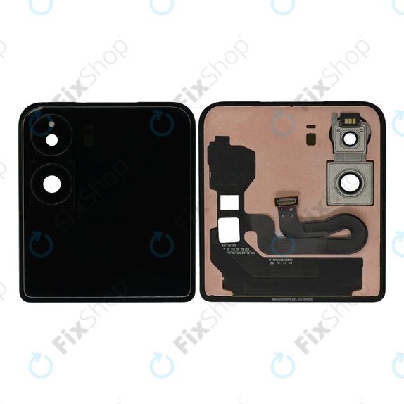 Xiaomi Mix Flip 2405CPX3DC - LCD zaslon + steklo na dotik (zunanji) (Purple) - 560005000N800 Genuine Service Pack
