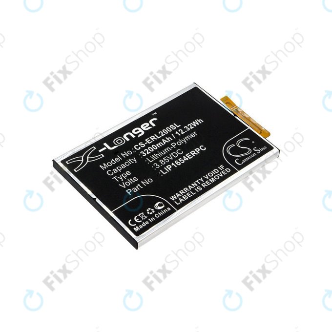Baterija za Sony Xperia L2, Sony H3311, 3200mAh, Li-Pol, 3.85 V, LIP1654ERPC, HQ