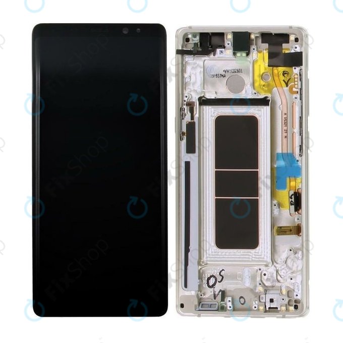 Samsung Galaxy Note 8 N950F - LCD zaslon + steklo na dotik + okvir (Maple Gold) - GH97-21065D, GH97-21066D Genuine Service Pack