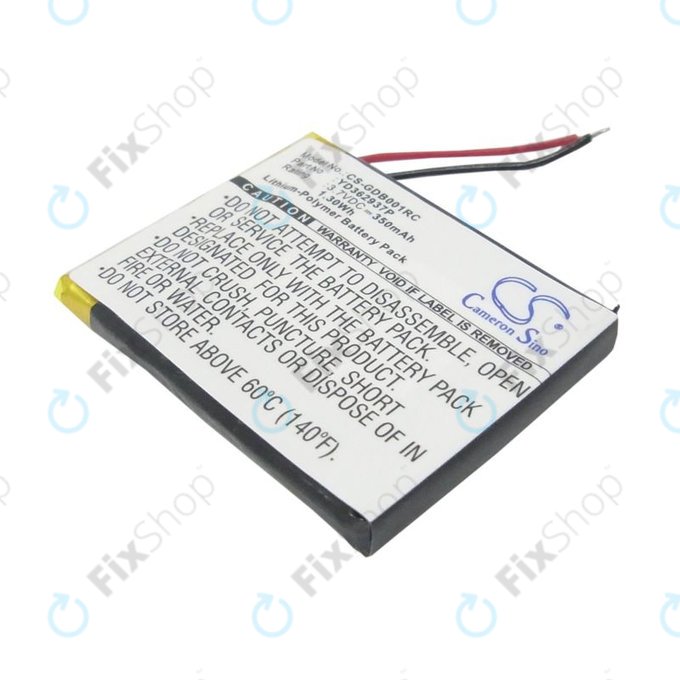 Baterija za GoPro Wifi Remote, 350mAh, Li-Pol, 3.7V, YD362937P, HQ