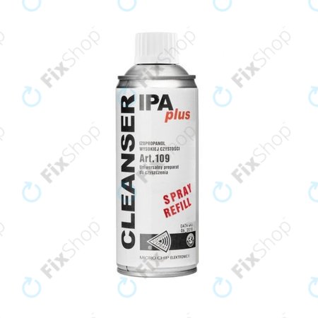 Cleanser IPA Plus Spray Refill - Čistilna tekočina - izopropanol 100% (400 ml)