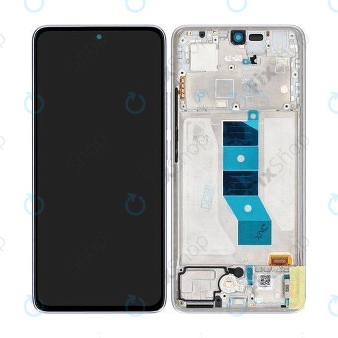 Xiaomi Redmi Note 14 5G 24094RAD4G - LCD zaslon + steklo na dotik + okvir (Lavender Purple) - 56001900O1700 Genuine Service Pack