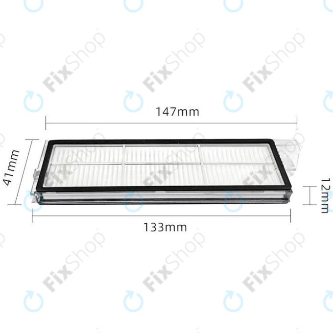 HEPA filter, 2 kos za Roborock S8 MaxV Ultra, S8 Max Ultra